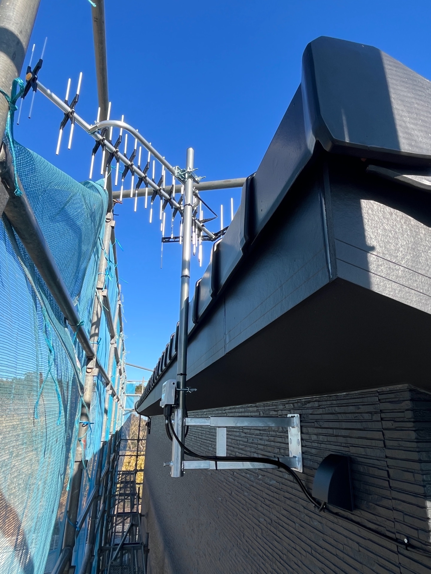 茨城県鉾田市｜アンテナ工事（高性能＋BSCS）