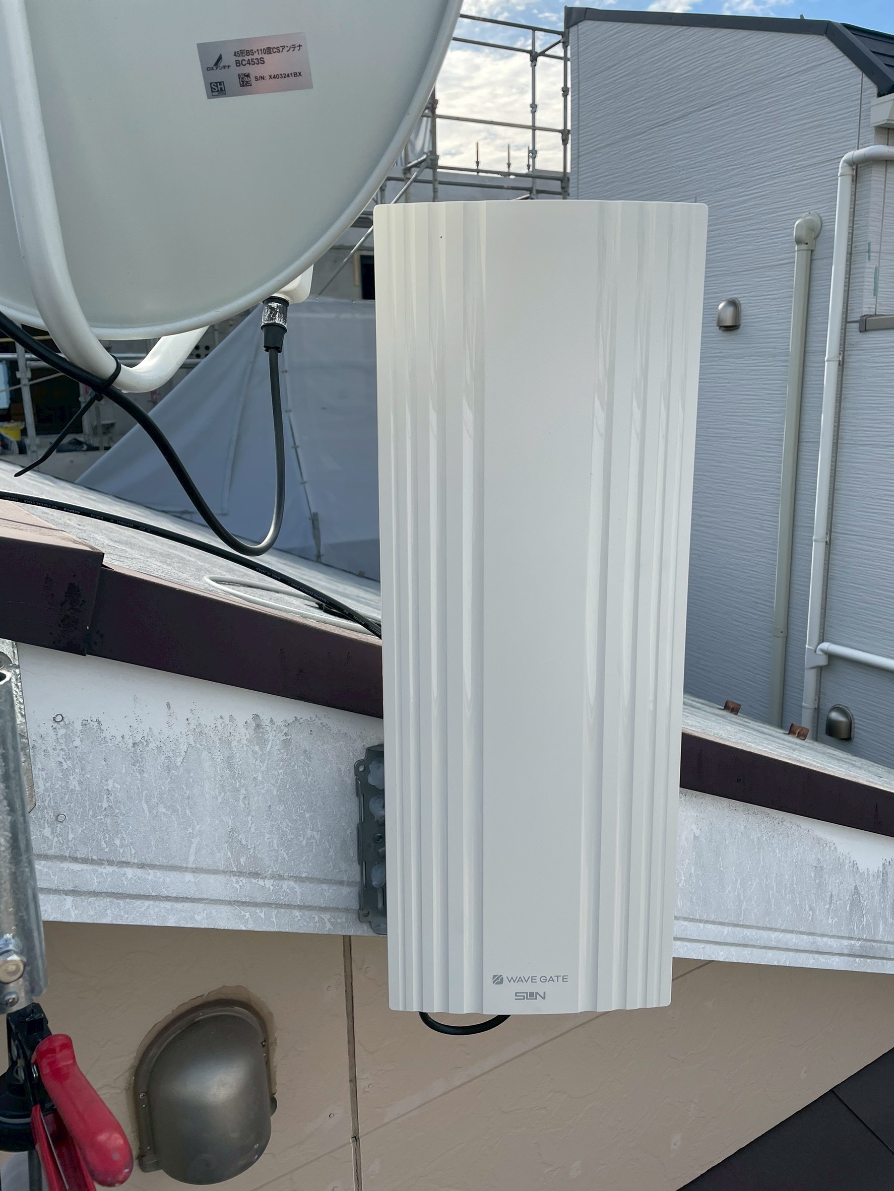 東京都大田区｜アンテナ工事（デザイン）