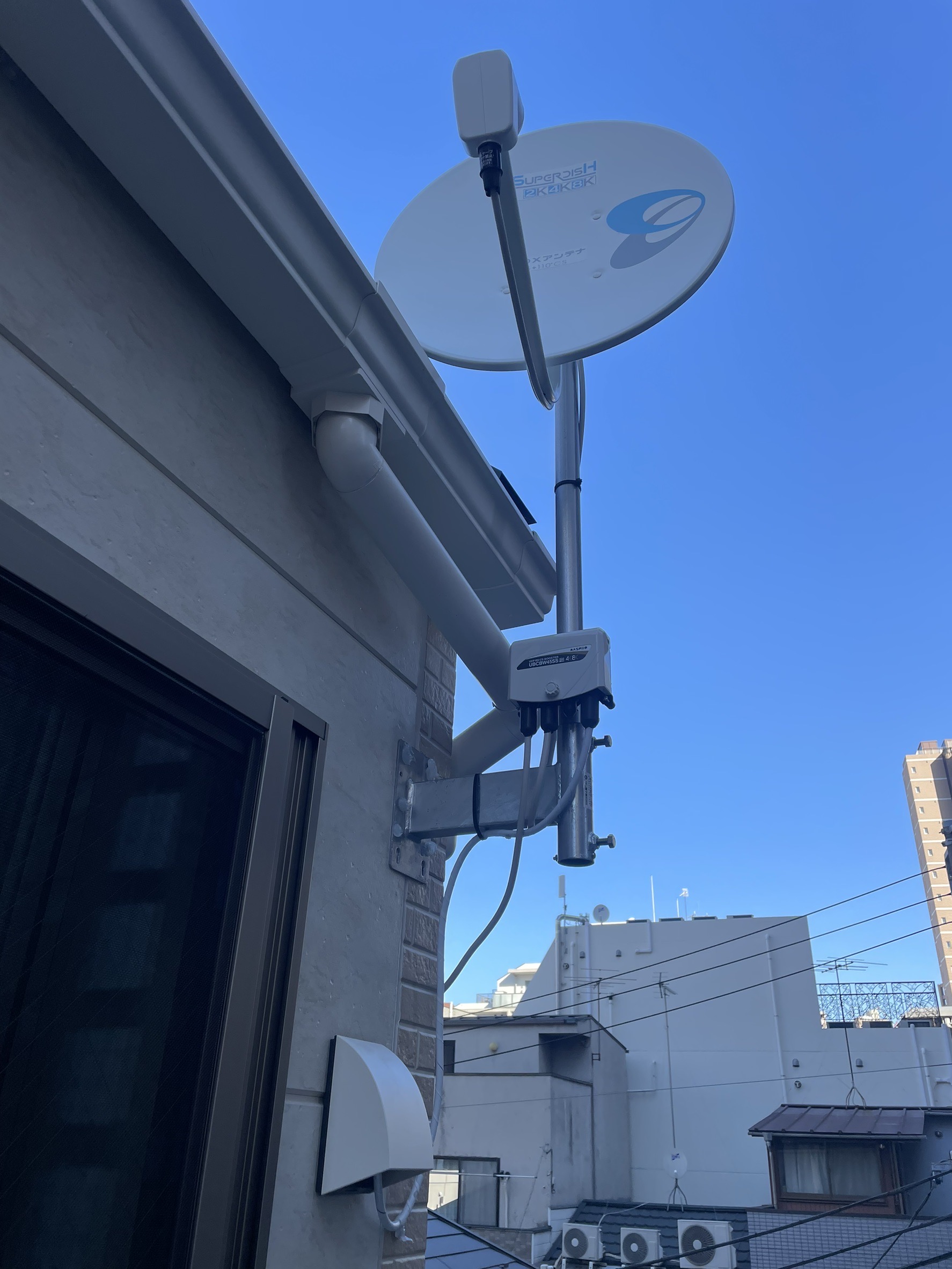 東京都港区｜アンテナ工事（BSCS）