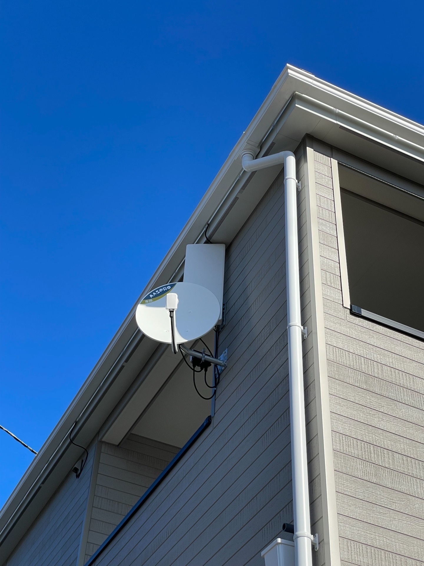 茨城県那珂市｜アンテナ工事（デザイン＋BSCS）