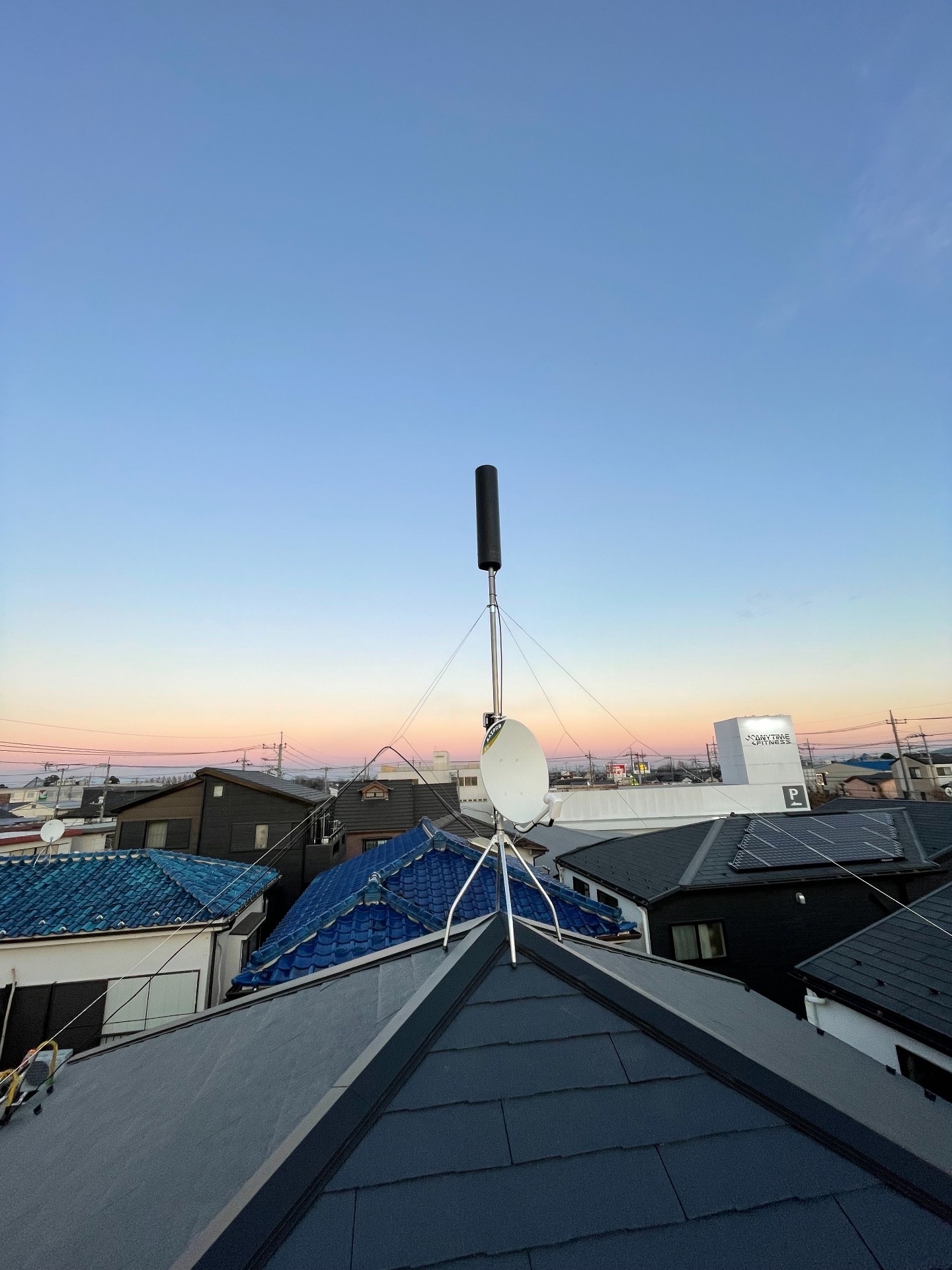 埼玉県越谷市｜アンテナ工事（ユニコーン＋BSCS）