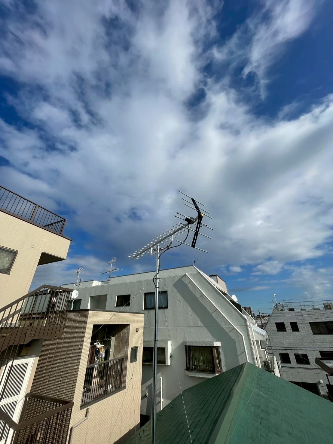 東京都大田区｜アンテナ工事（八木式）
