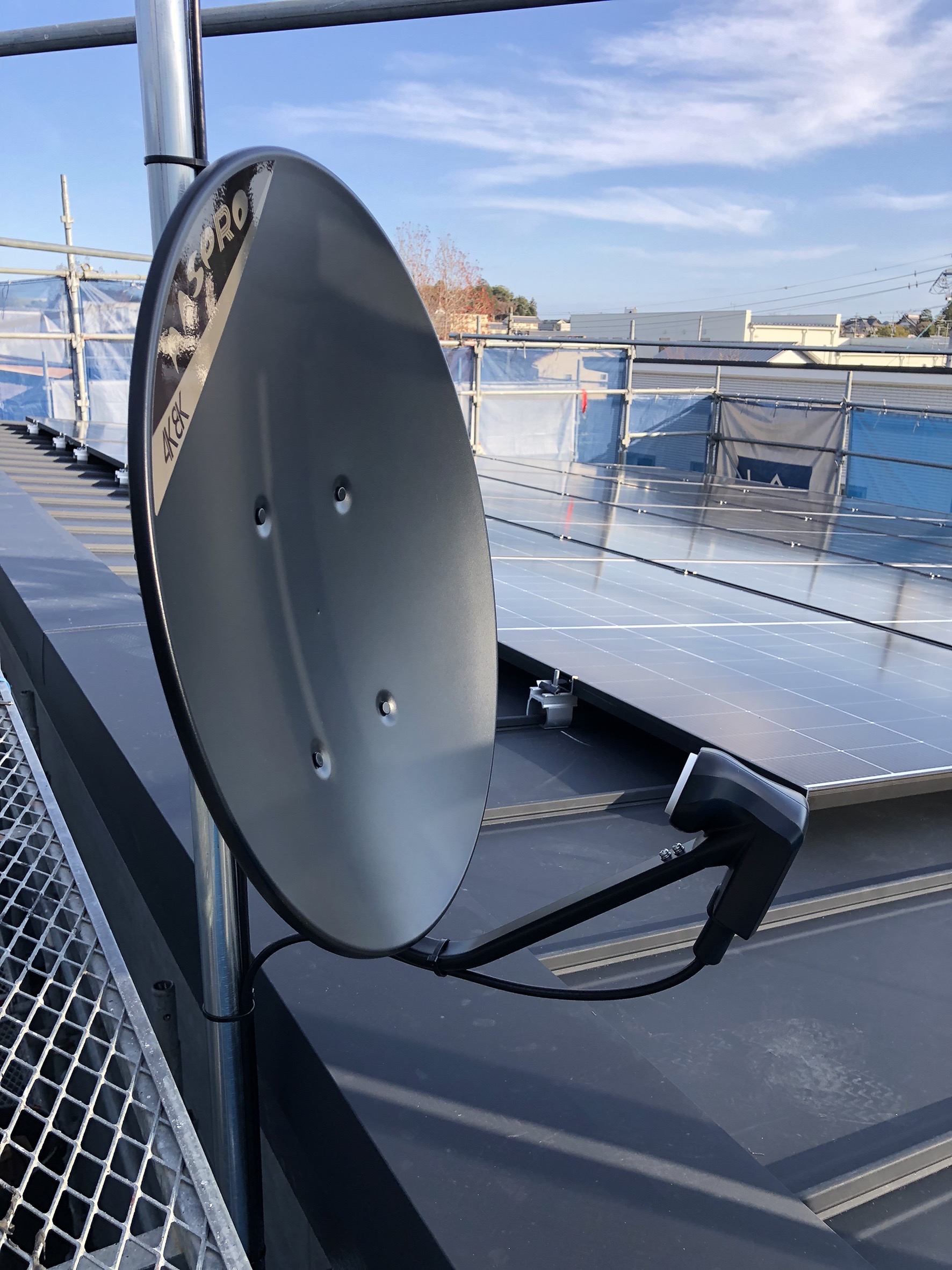 静岡県掛川市｜アンテナ工事（ユニコーン＋BSCS）