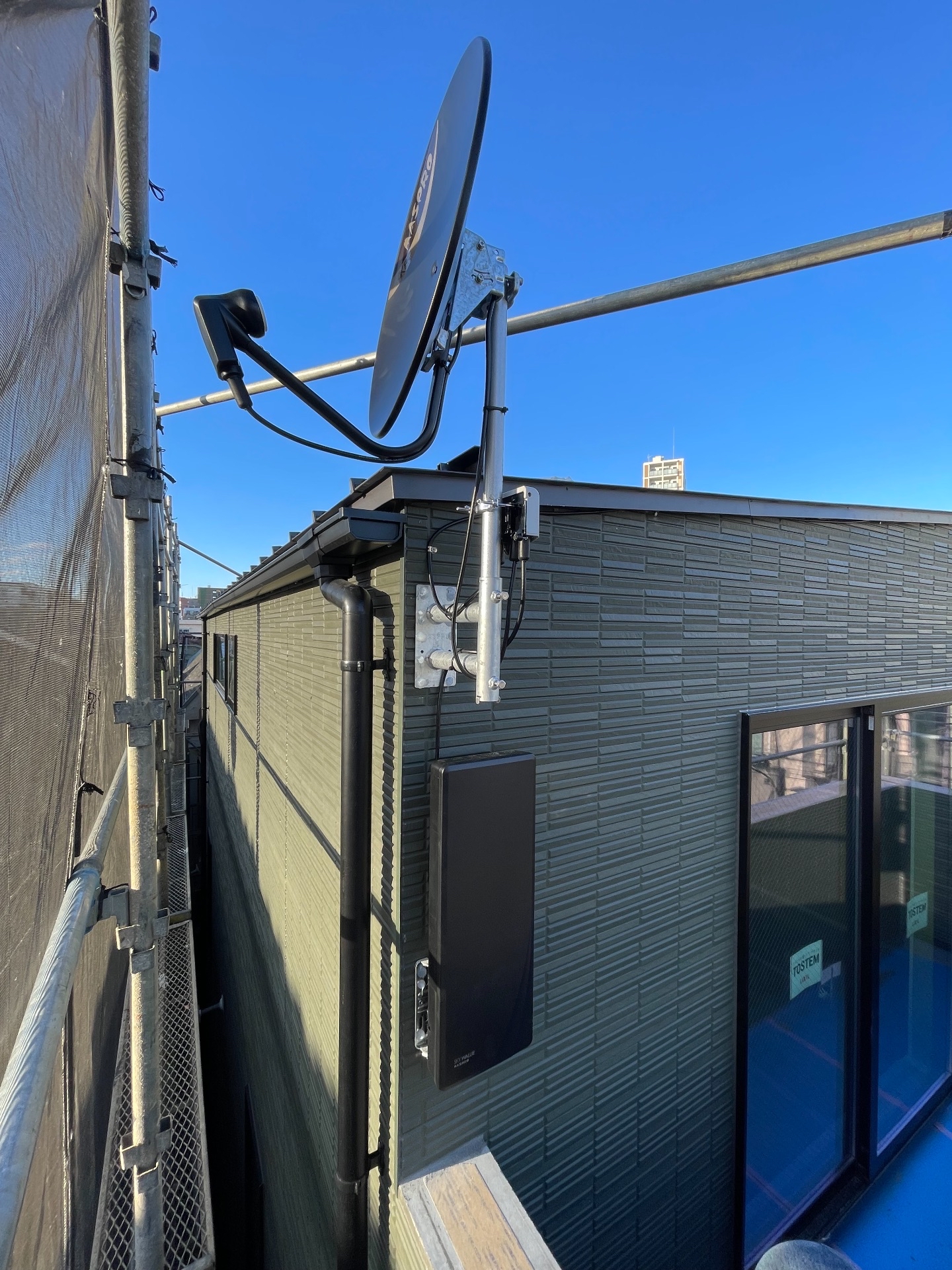 東京都北区｜アンテナ工事（デザイン＋BSCS）