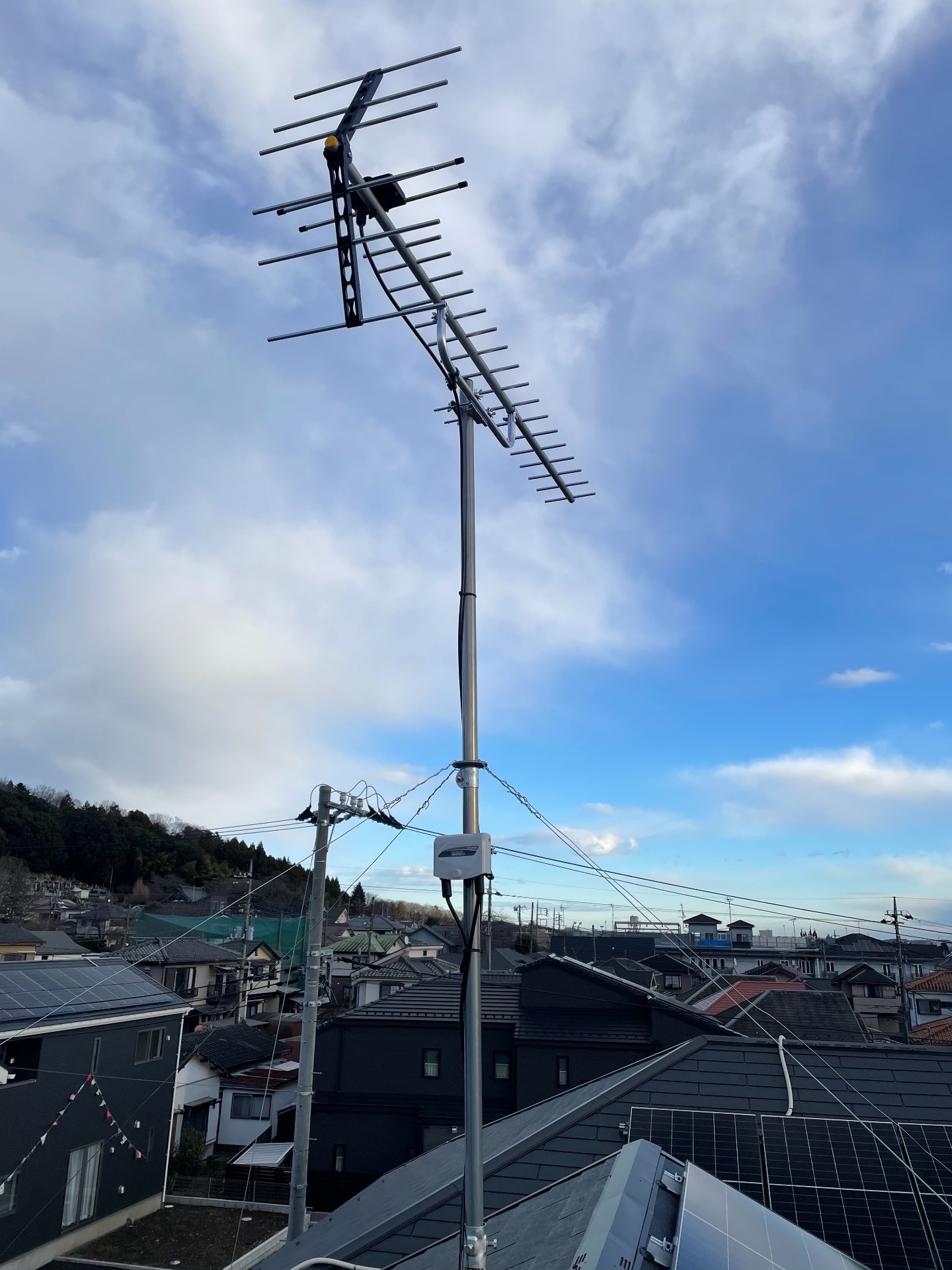 東京都八王子市｜アンテナ工事（八木式）
