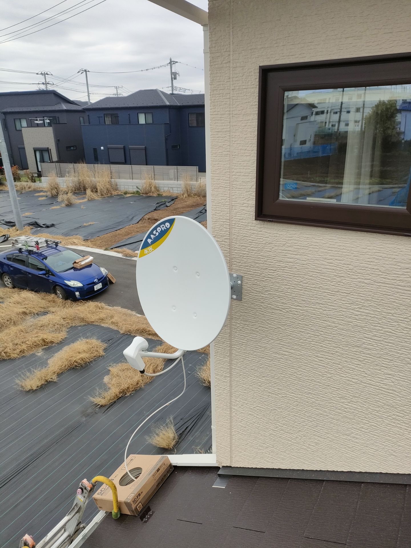 千葉県千葉市花見川区｜アンテナ工事（デザイン＋BSCS）