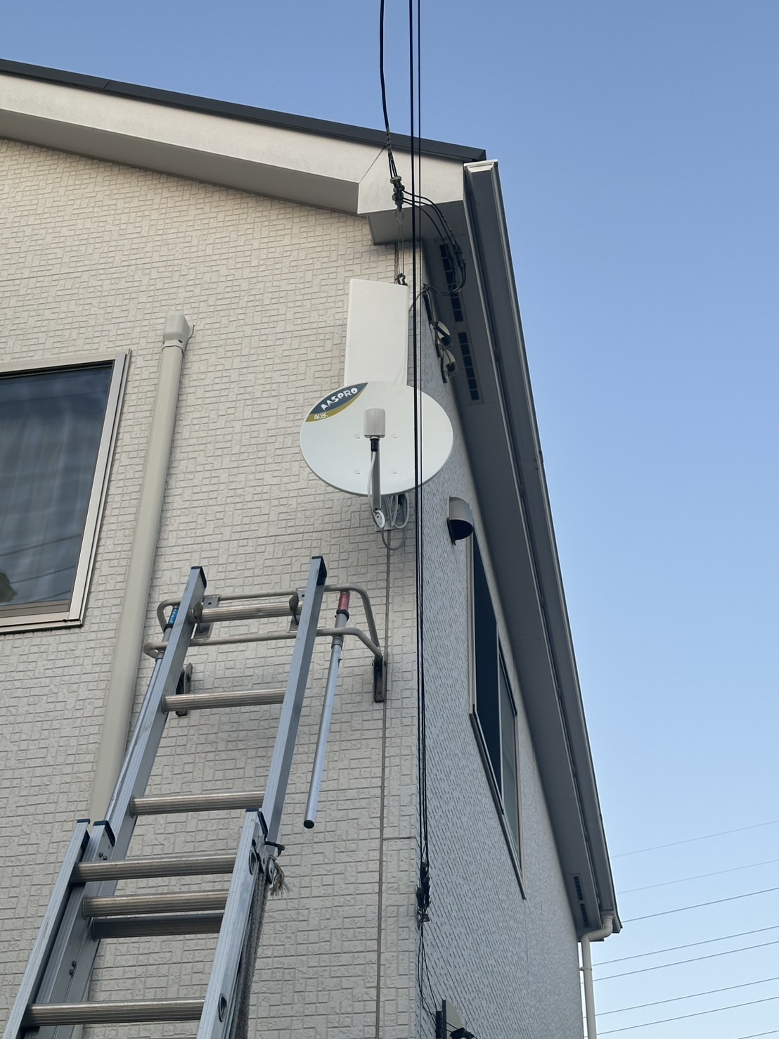 埼玉県八潮市｜アンテナ工事（デザイン＋BSCS）