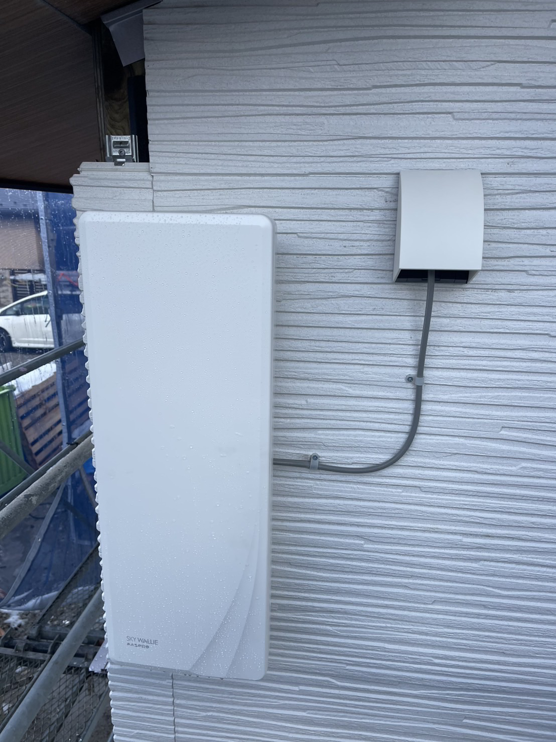 新潟県新潟市西蒲区｜アンテナ工事（デザイン）