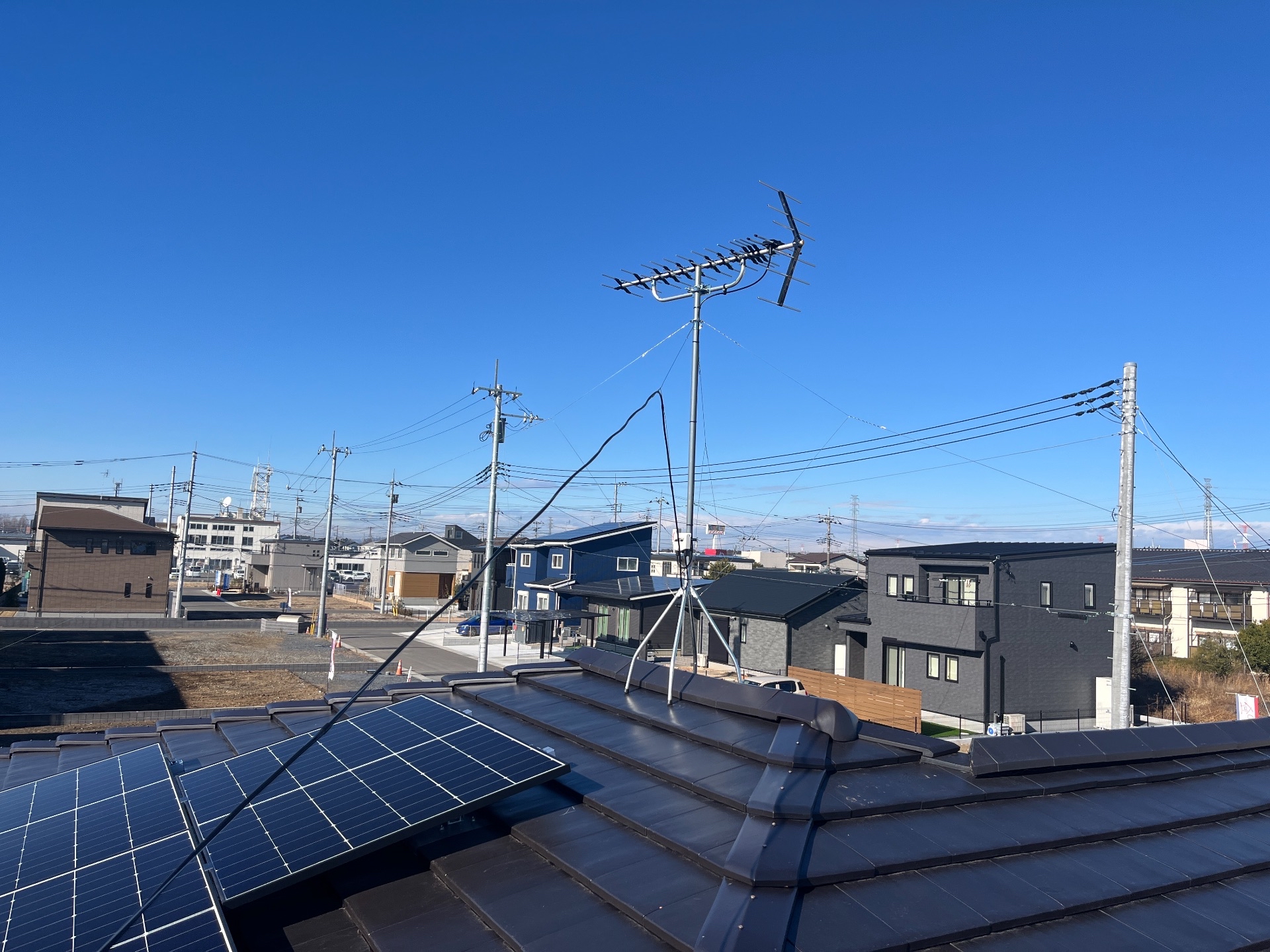 茨城県那珂市｜アンテナ工事（高性能）