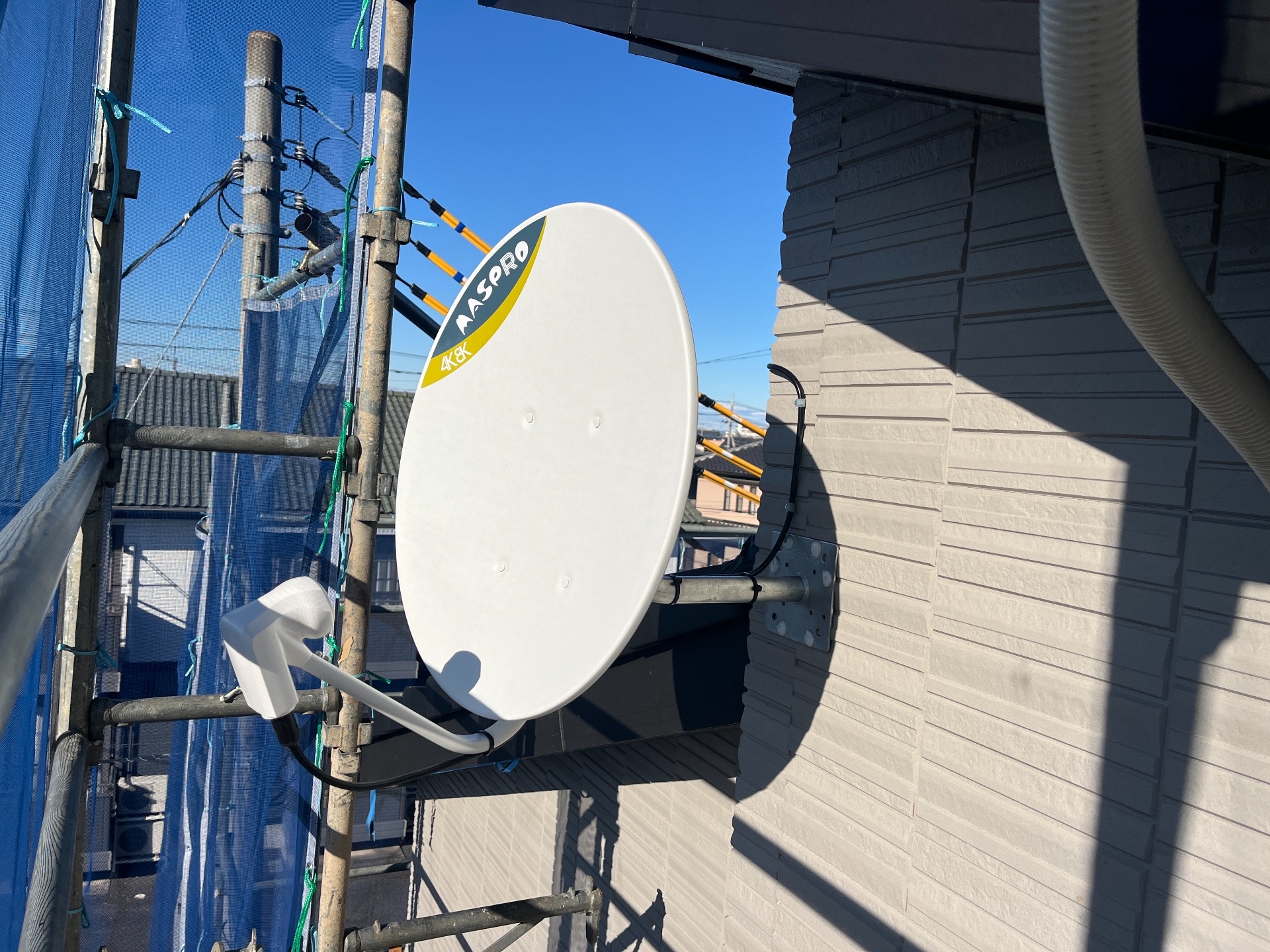 茨城県水戸市｜アンテナ工事（デザイン＋BS CS）