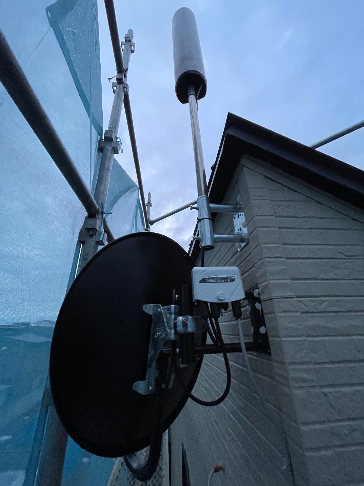 東京都文京区｜アンテナ工事（ユニコーン＋BS CS）