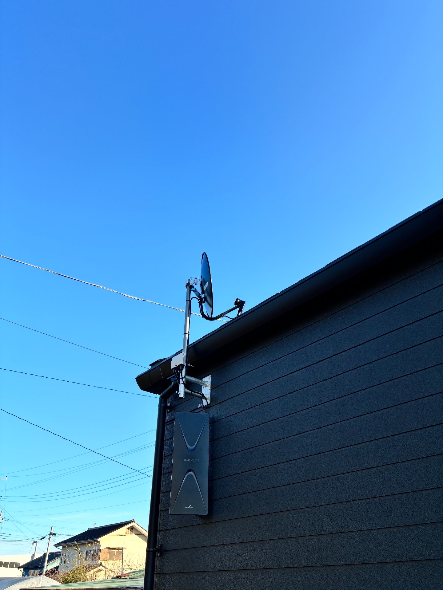 群馬県太田市｜アンテナ工事（デザイン+BSCS）