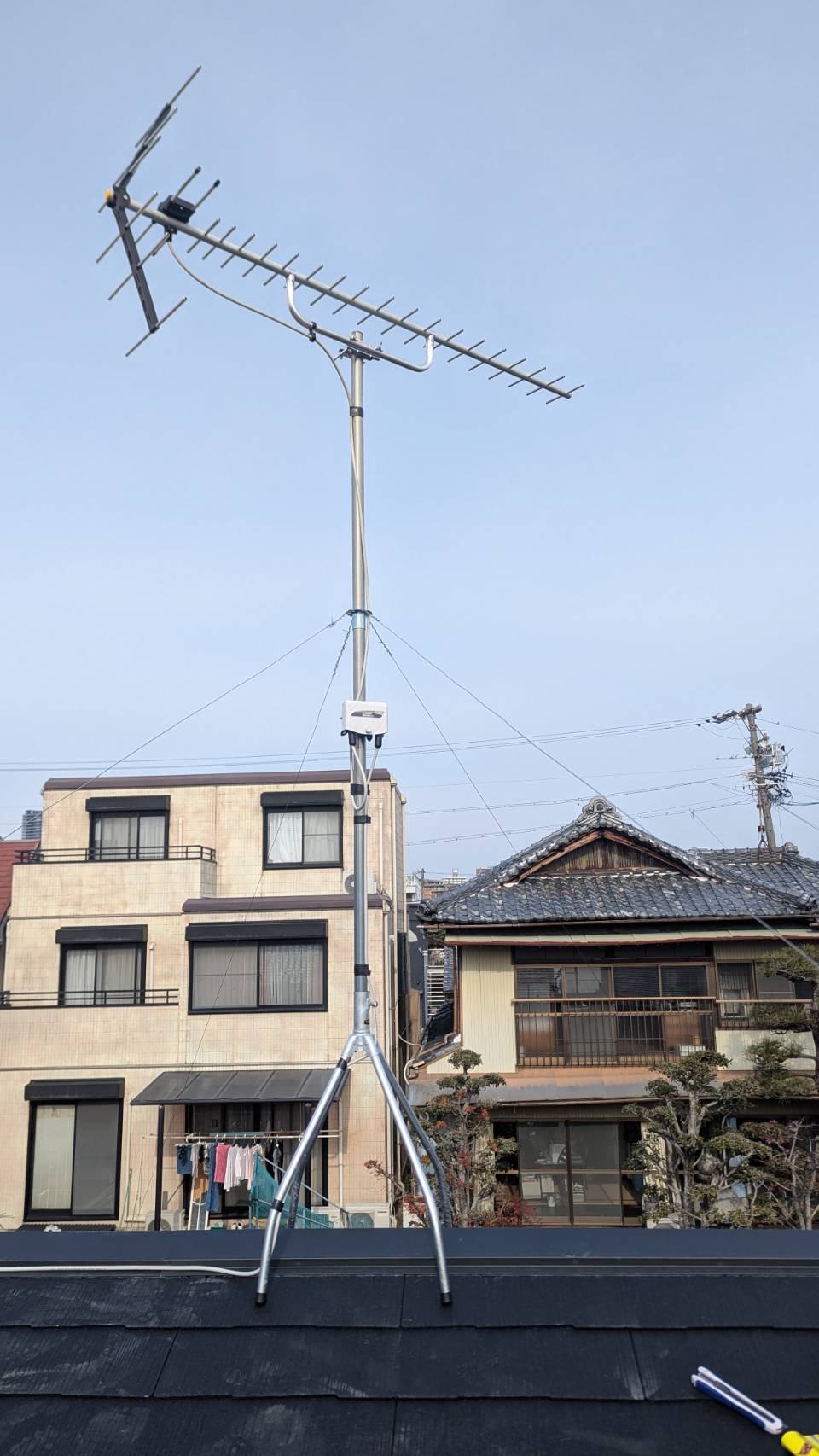 静岡県磐田市｜アンテナ工事（八木式）