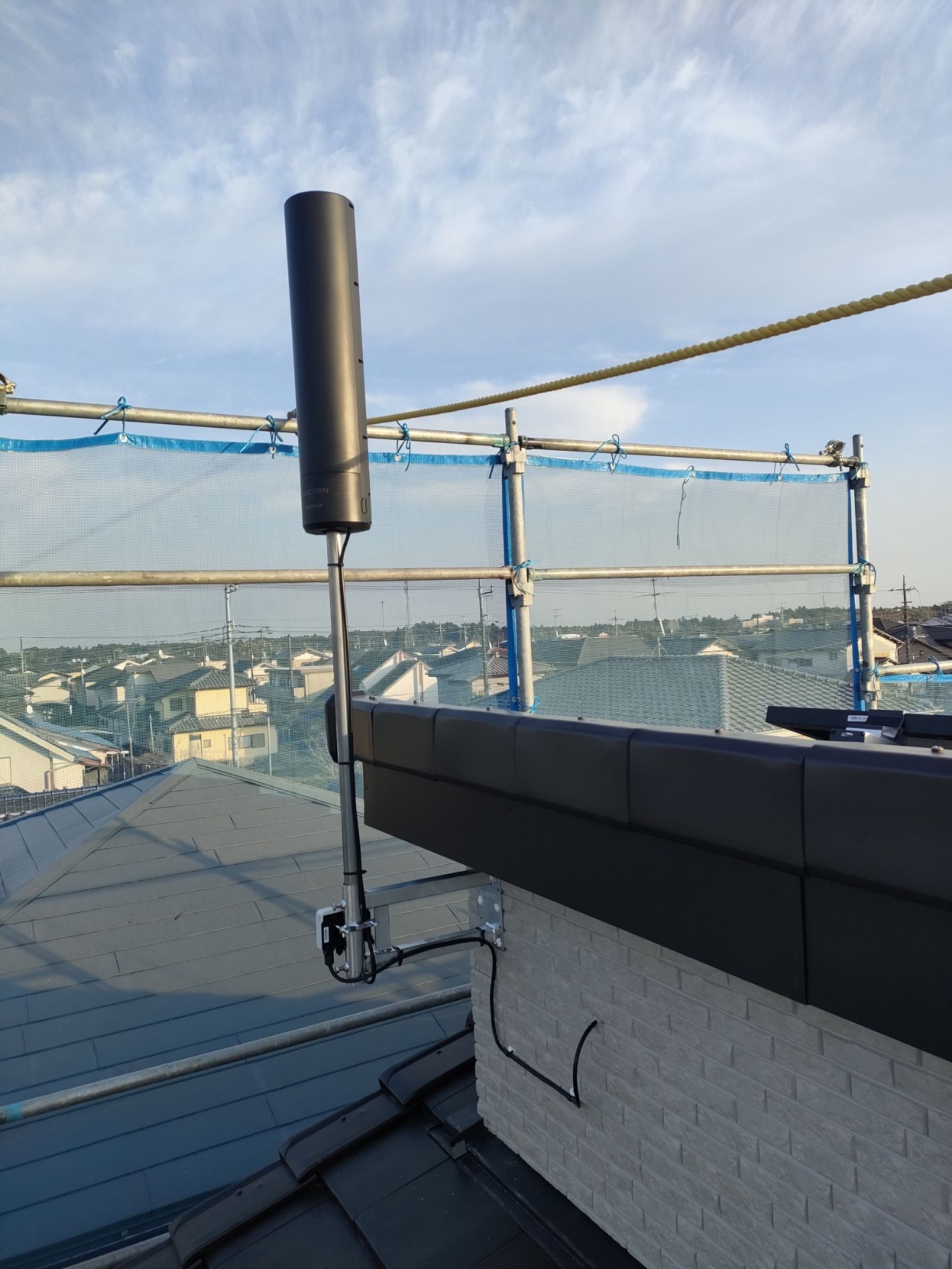 千葉県茂原市｜アンテナ工事（ユニコーン）