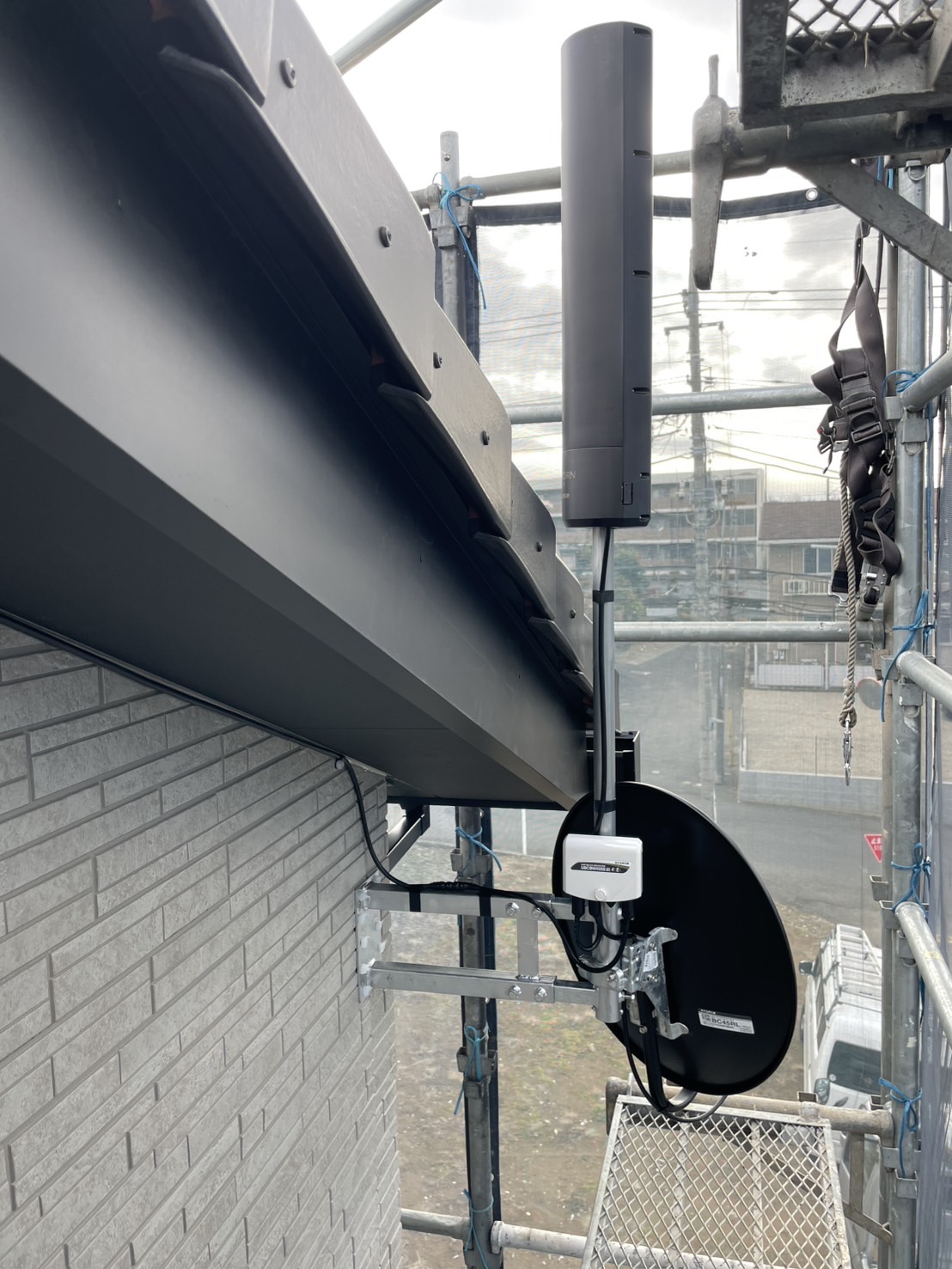 東京都清瀬市｜アンテナ工事（ユニコーン＋BSCS）