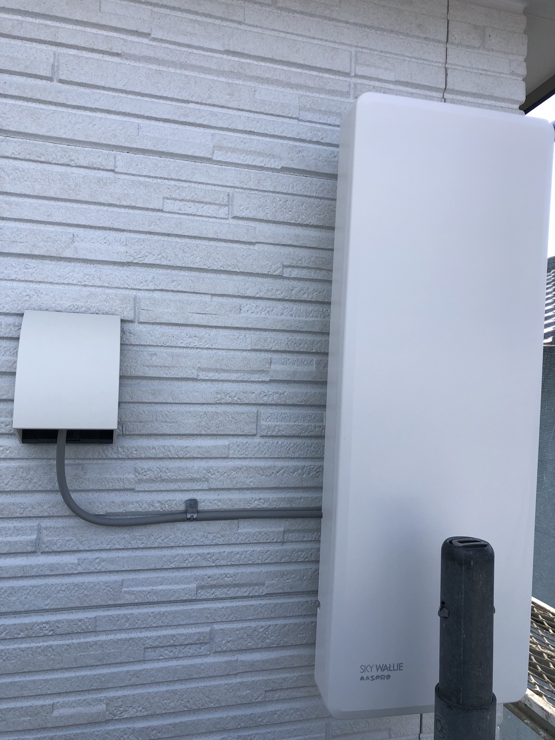 静岡県藤枝市｜アンテナ工事（デザイン）