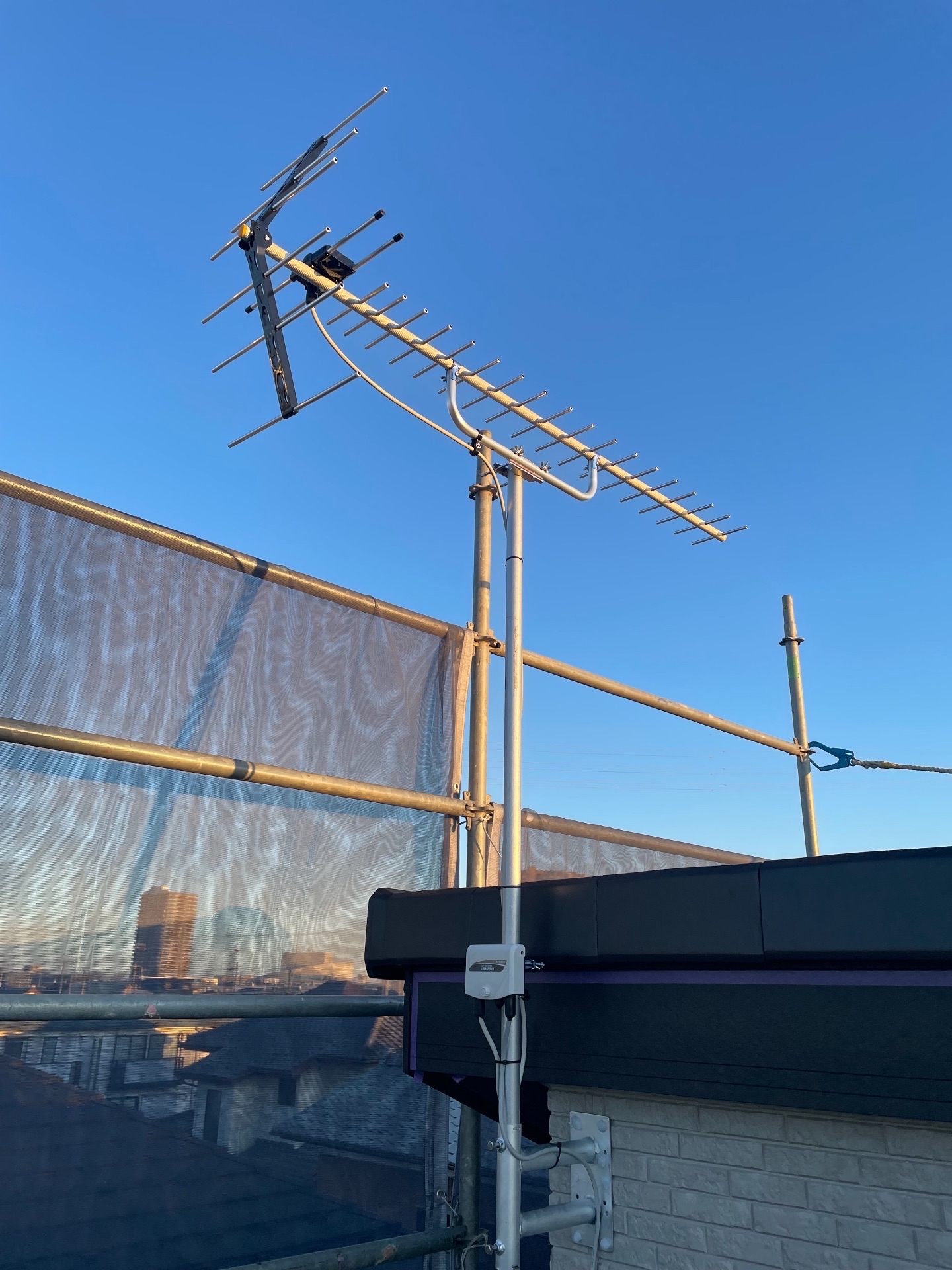 埼玉県桶川市｜アンテナ工事（八木式）