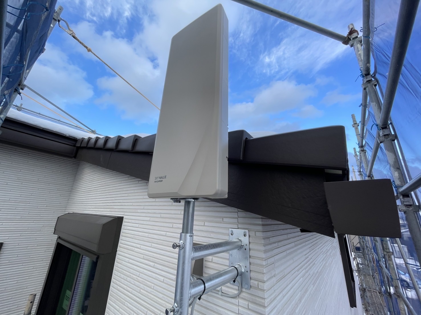 新潟県新潟市中央区｜アンテナ工事（デザイン）