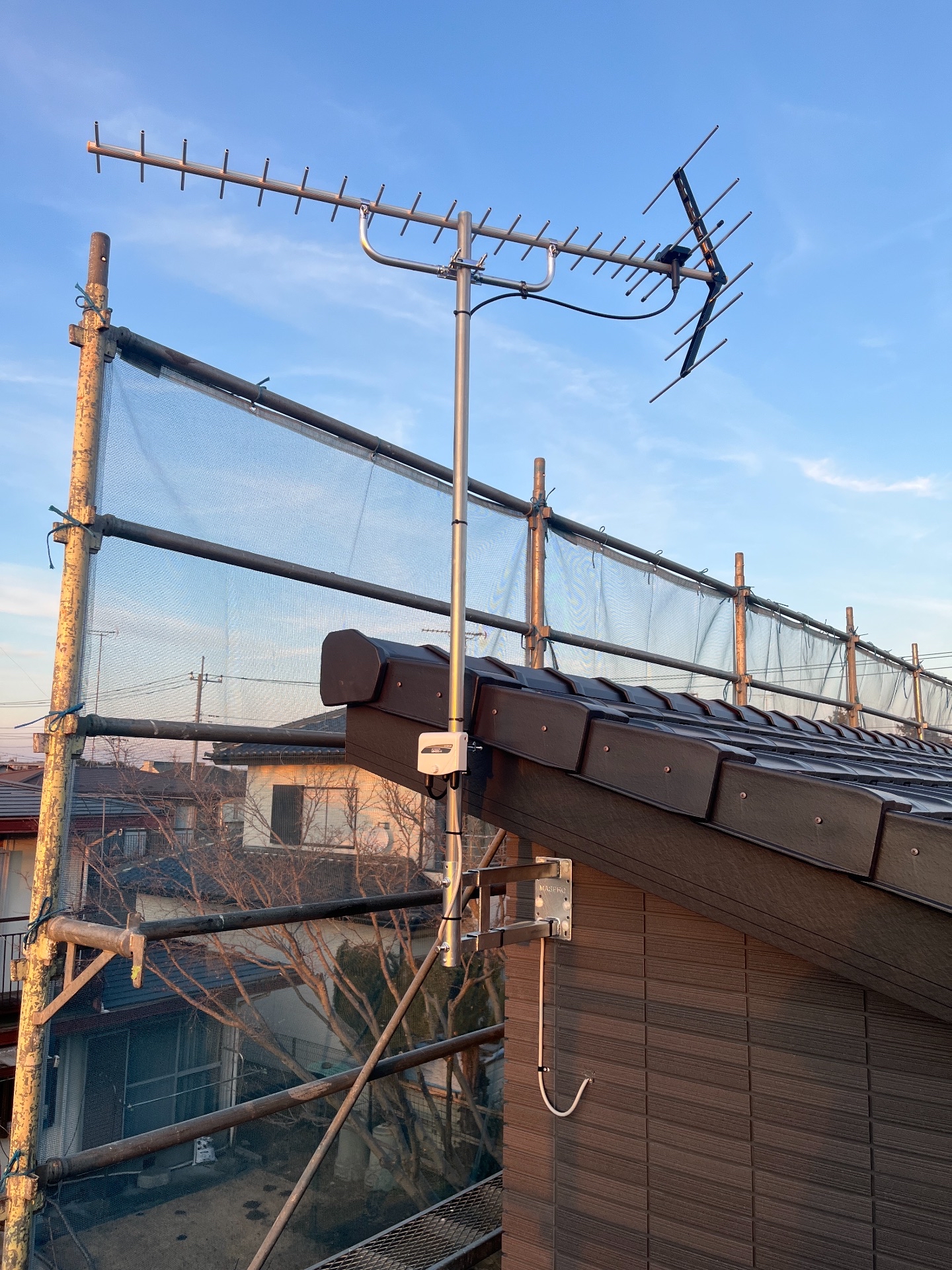 栃木県宇都宮市｜アンテナ工事（八木式）