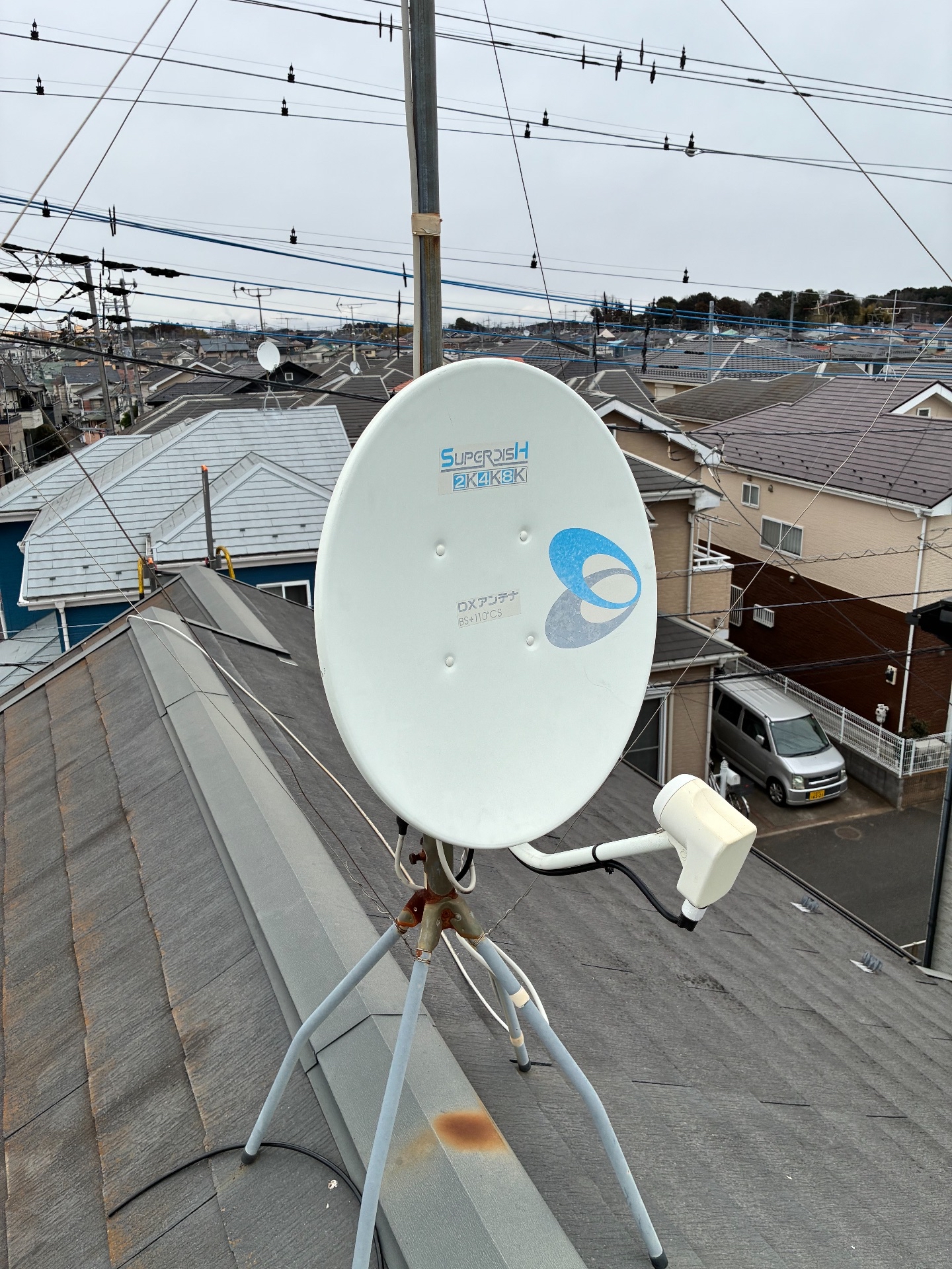 埼玉県さいたま市見沼区｜アンテナ工事（BS CS）