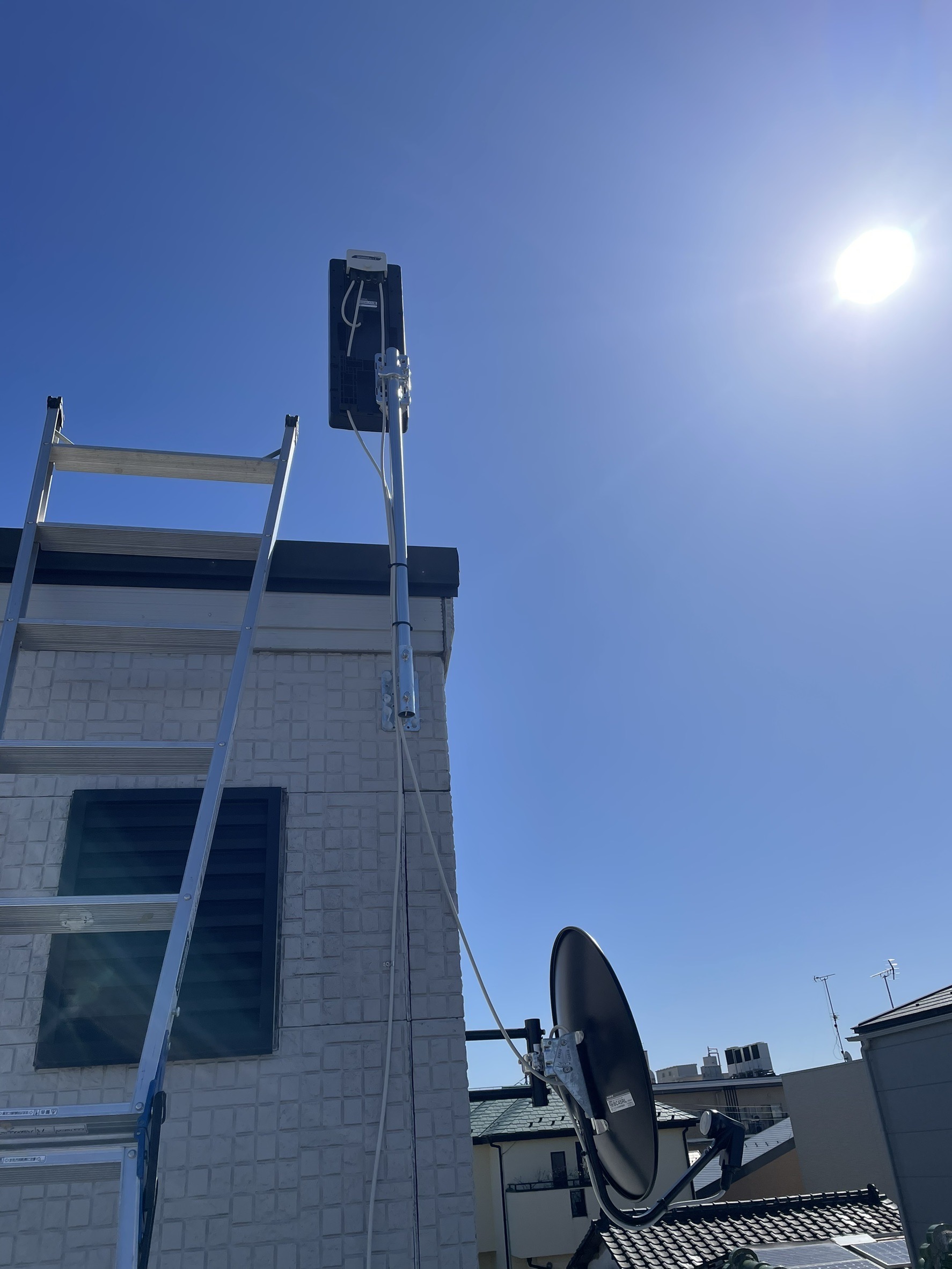 埼玉県川口市｜アンテナ工事（デザイン+BSCS）
