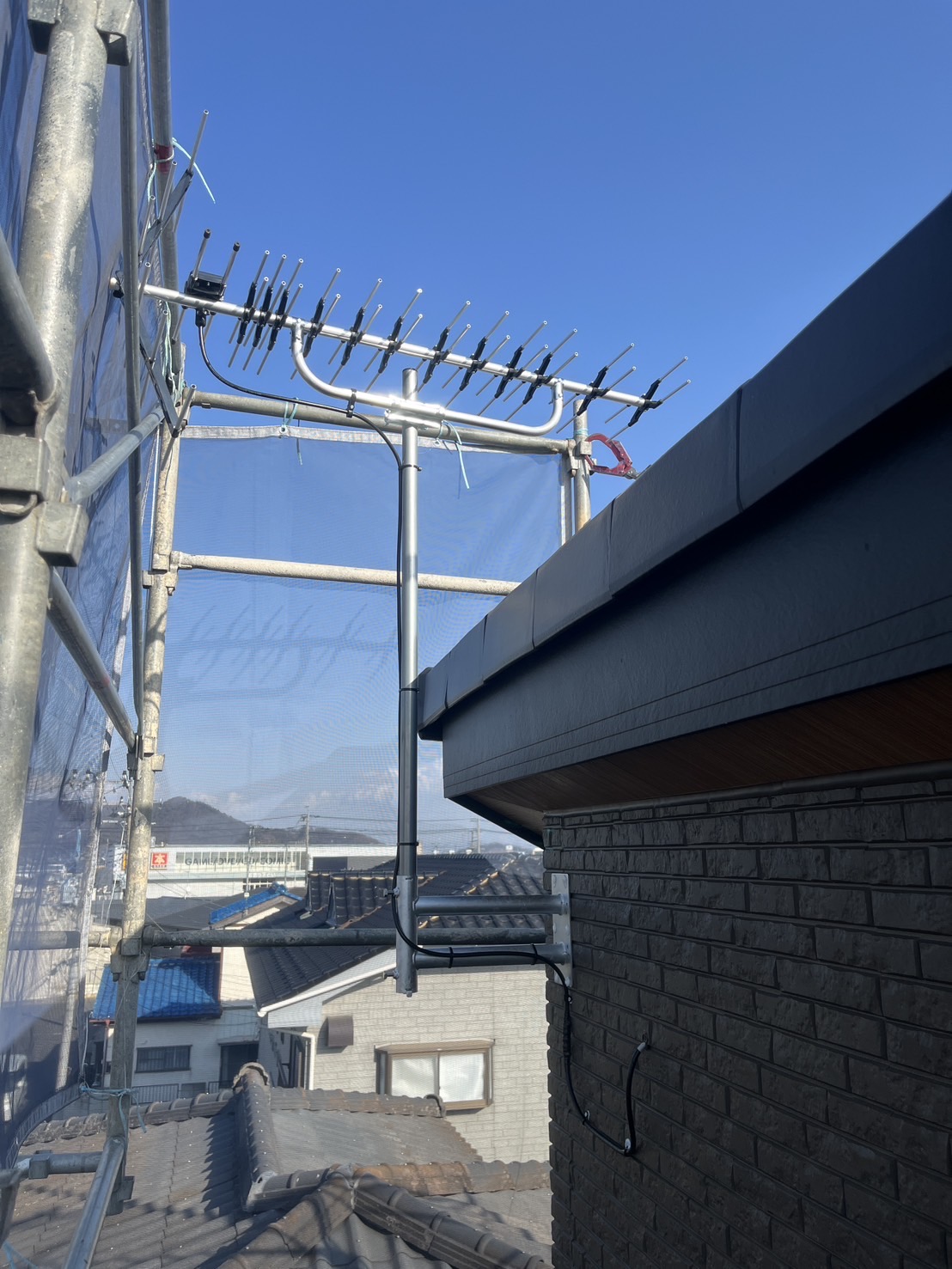 栃木県佐野市｜アンテナ工事（高性能+BSCS）