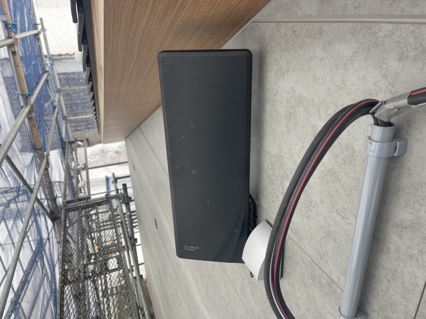 新潟県新発田市｜アンテナ工事（デザイン）