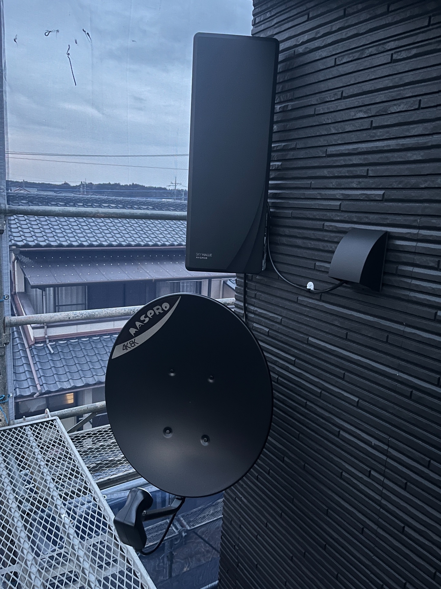 茨城県高萩市｜アンテナ工事（デザイン＋BSCS）