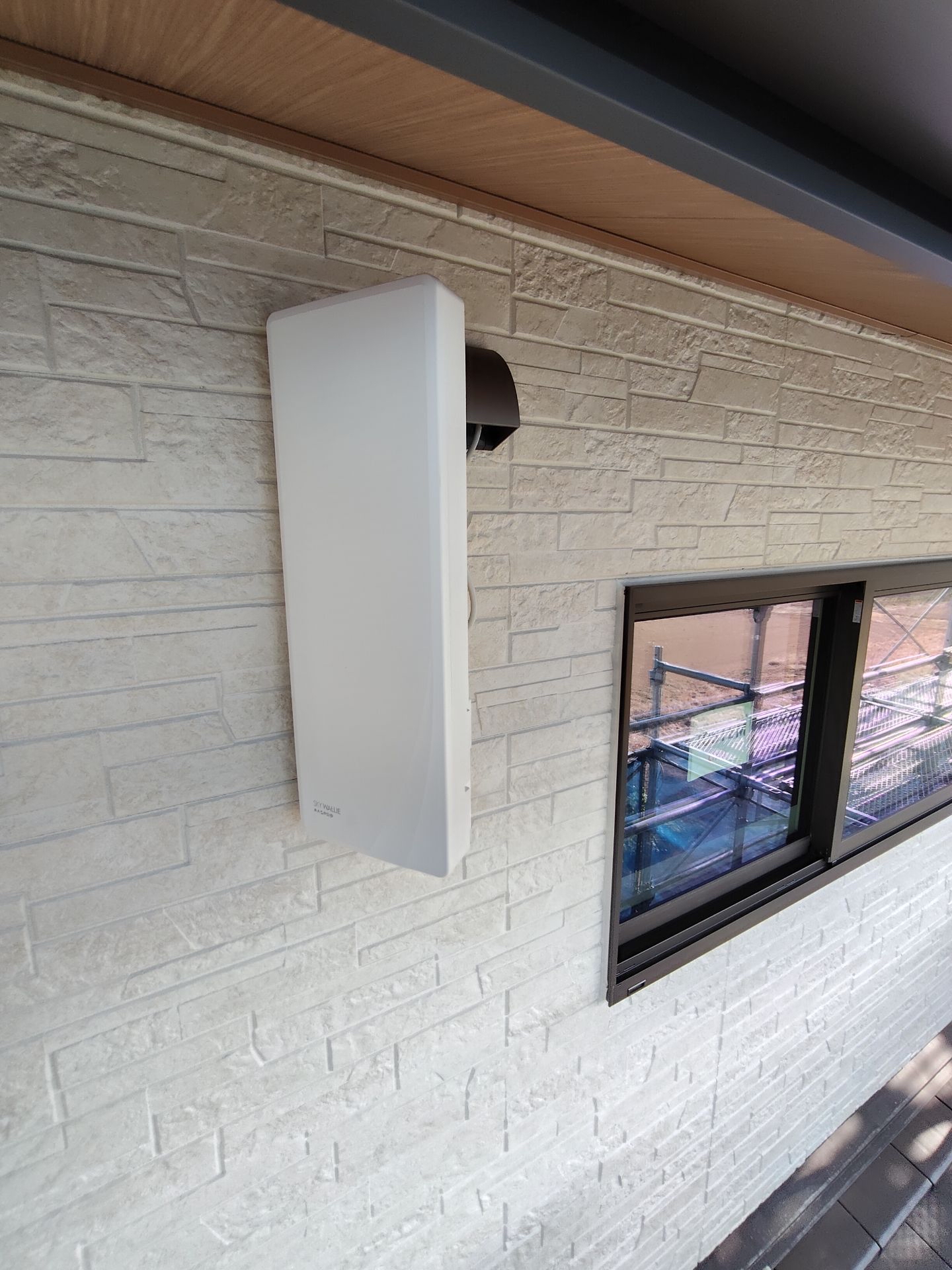 千葉県船橋市縦棒アンテナ工事（デザイン）