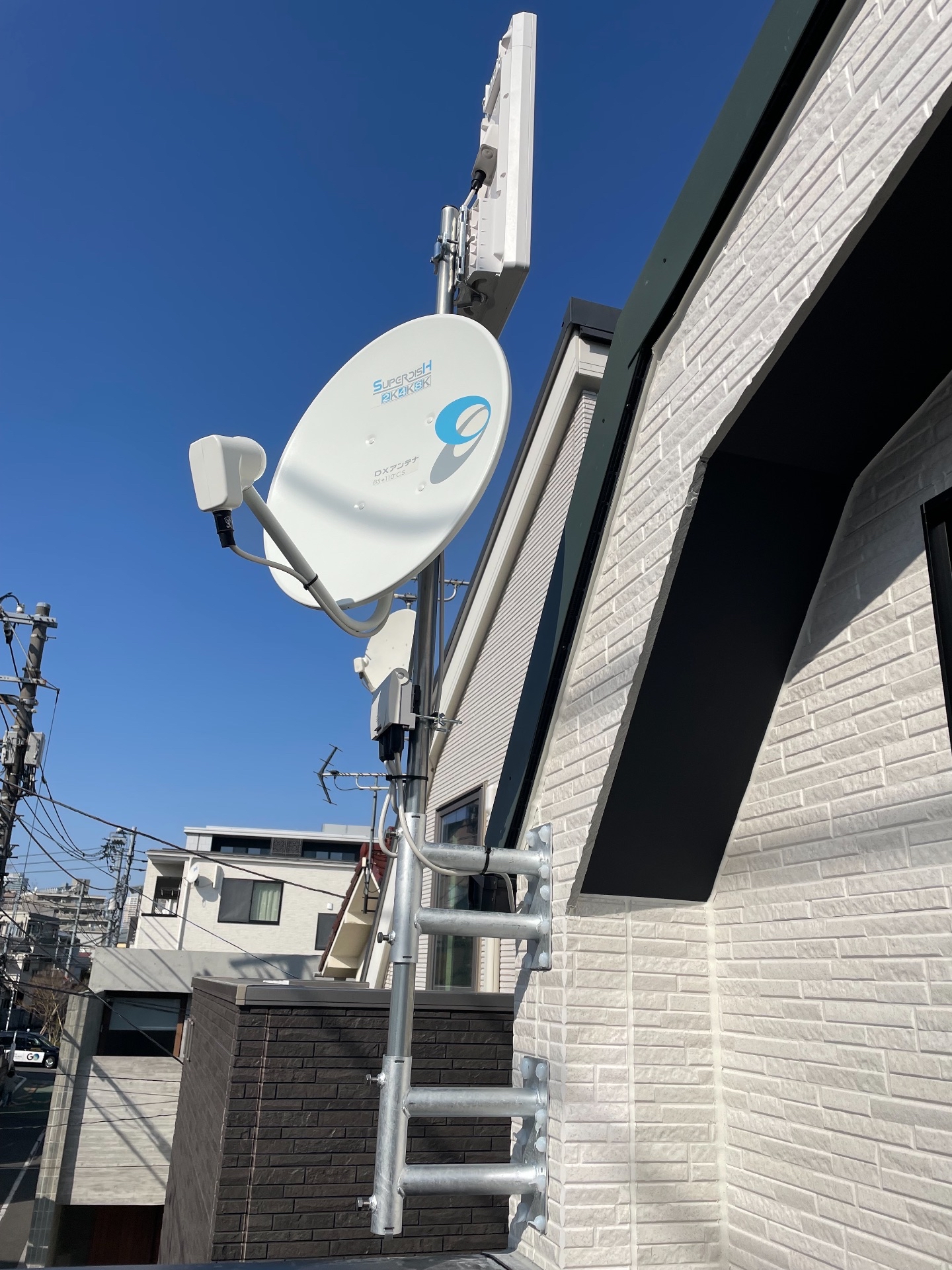 東京都文京区｜アンテナ工事（デザイン＋BSCS）